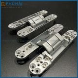  Bản lề chữ thập cao cấp màu xám tăng chỉnh 3 chiều 25*150 (cửa 40kg) 