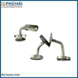  Bát đỡ tay cầu thang 90 độ ( Tay vịn - Kính) 
