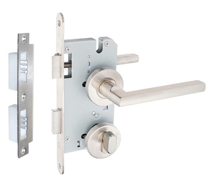  Khoá cửa phân thể Vickini 37211.101 SSS inox mờ 