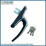  Tay nắm đa điểm có chìa Kinlong CZS116AS 