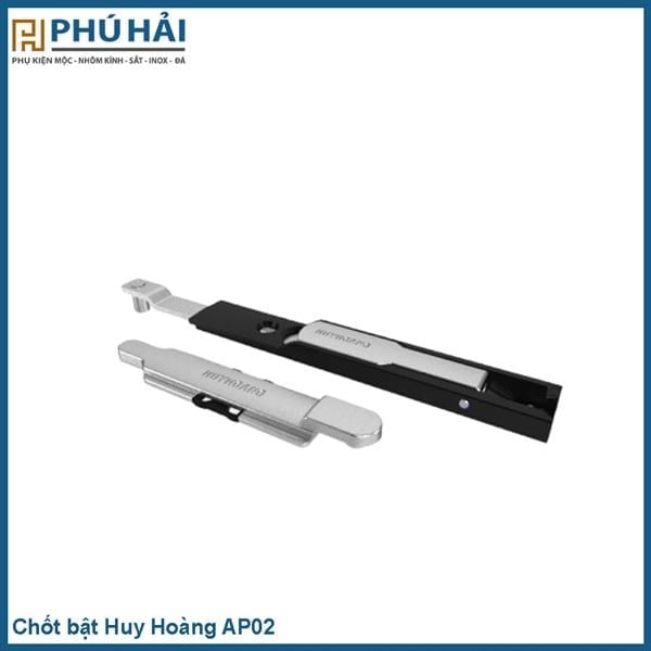  Chốt bật HUY HOÀNG AP02 ĐEN (100C/T) 