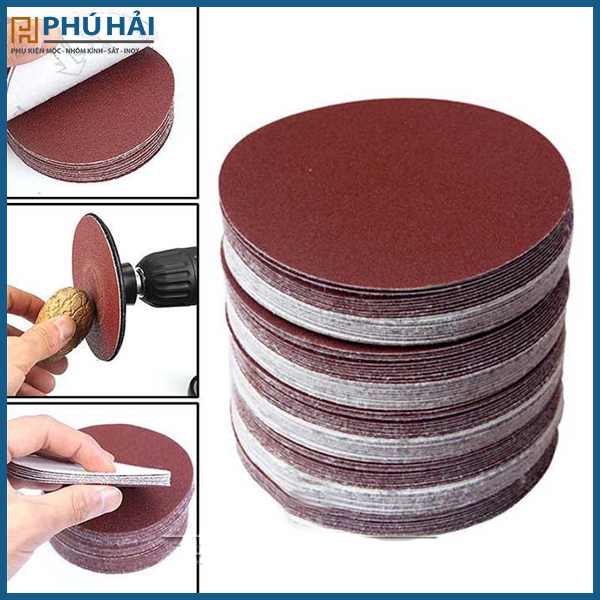  Nhám dán tròn 1T số 100 (100M/H) 