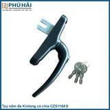  Tay nắm đa điểm có chìa Kinlong CZS116AS 