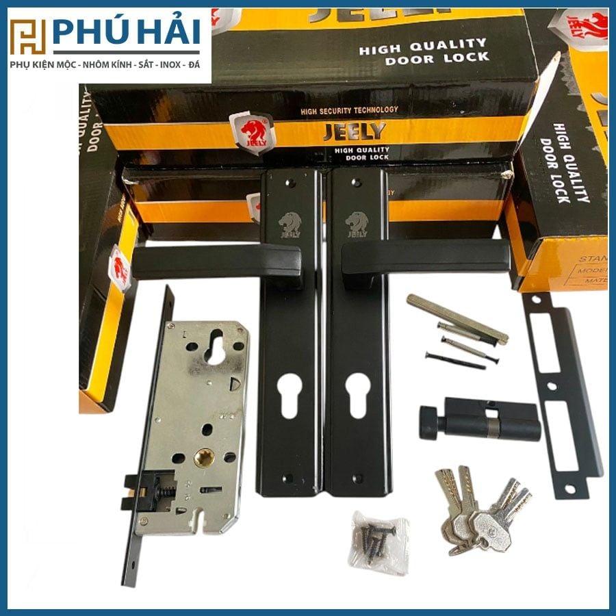  Khóa JEELY hệ 1000 mã H308 (16b/t) màu đen VC 