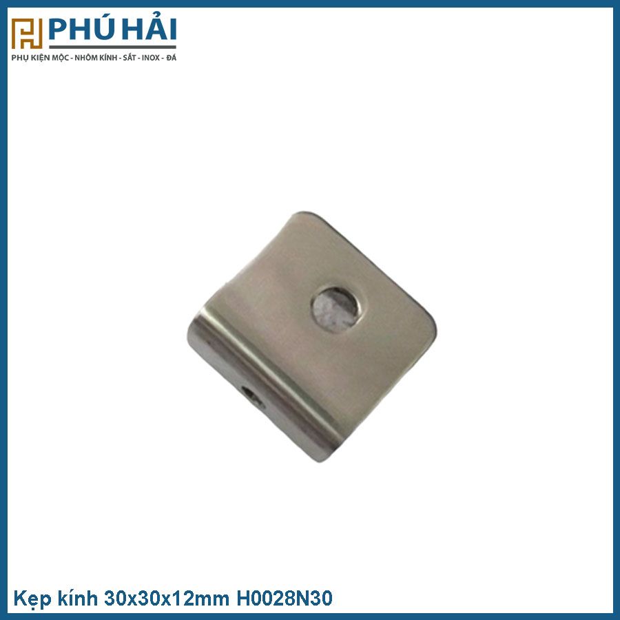  Kẹp kính 30x30x12mm H0028N30 (2cái/Bịch) 