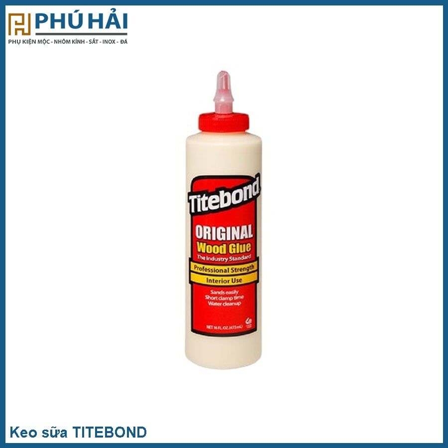  Keo sữa TITEBOND đỏ 0,5kg 