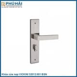  Khóa cửa nẹp VICKINI 32012.001 BSN ken xước bóng, ruột chốt (6 bộ) 