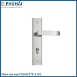  Khóa cửa nẹp VICKINI 37915.102 PSS/SSS inox bóng/ mờ, ruột 2 đầu 