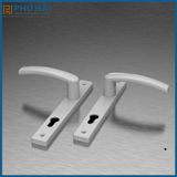  Khóa đơn điểm HUY HOÀNG tay tròn Trắng AP82K22 LXD - 2DC tim titan 