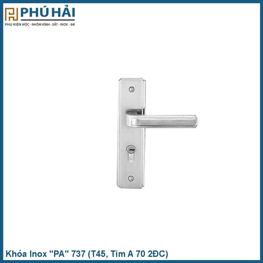  Khóa Inox "PA" 737 (T45, Tim A 70 2ĐC) 