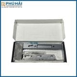  Khóa lùa tay nắm âm màu đen EURO 