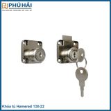  Khóa tủ Hamered 138-22 chìa tròn 