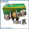 Khóa tròn HUYNHDAI inox mờ cò dài
