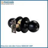  Khóa tròn nắm đấm Vickini 30600.001 OBP Đen mờ 