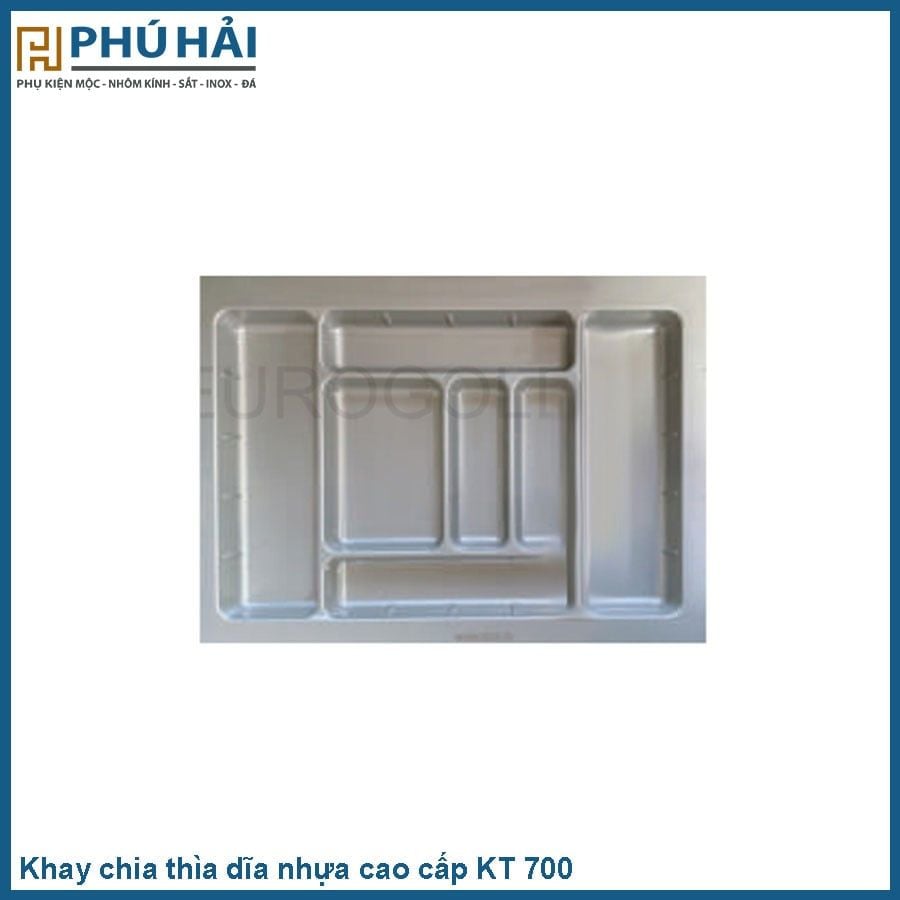 Khay chia thìa dĩa nhựa cao cấp KT 700 