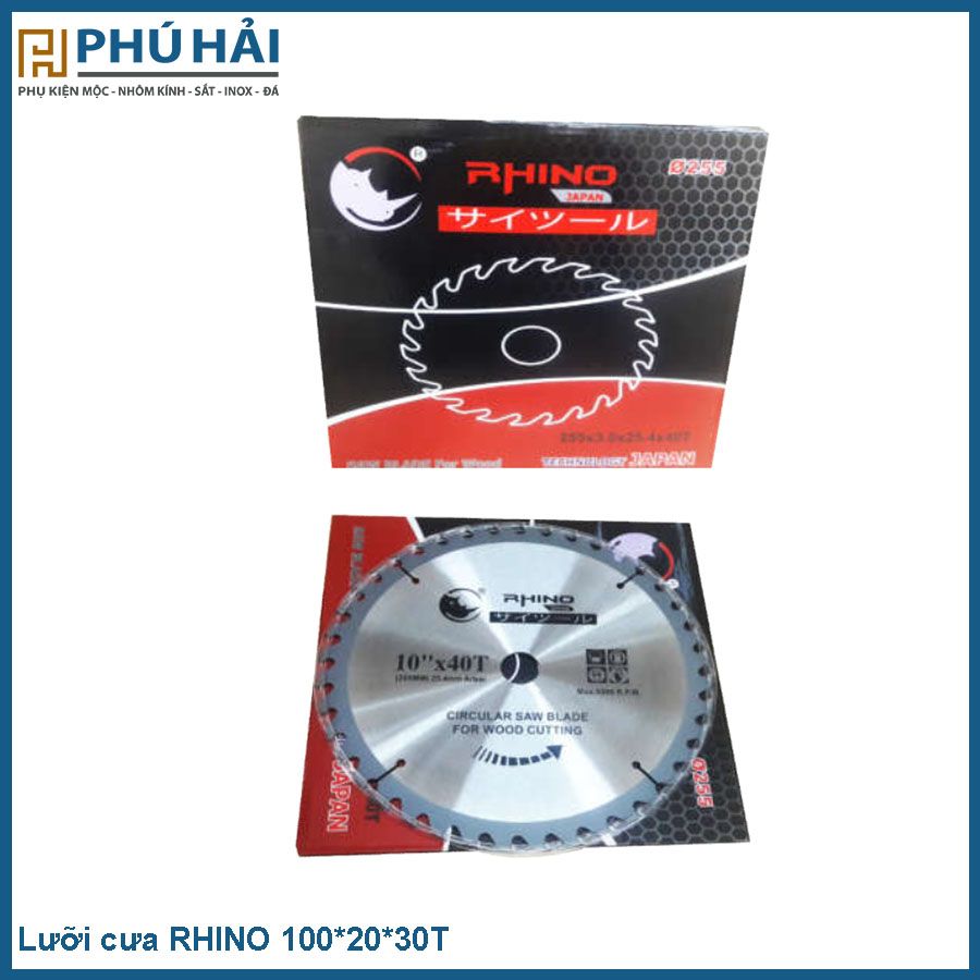  Lưỡi cưa RHINO 100*20*30T_Vĩ 