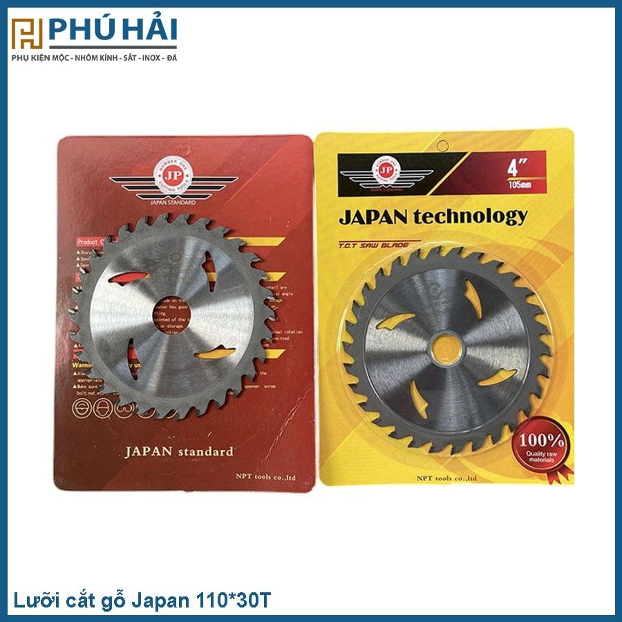  Lưỡi cắt gỗ Japan 110*30T 