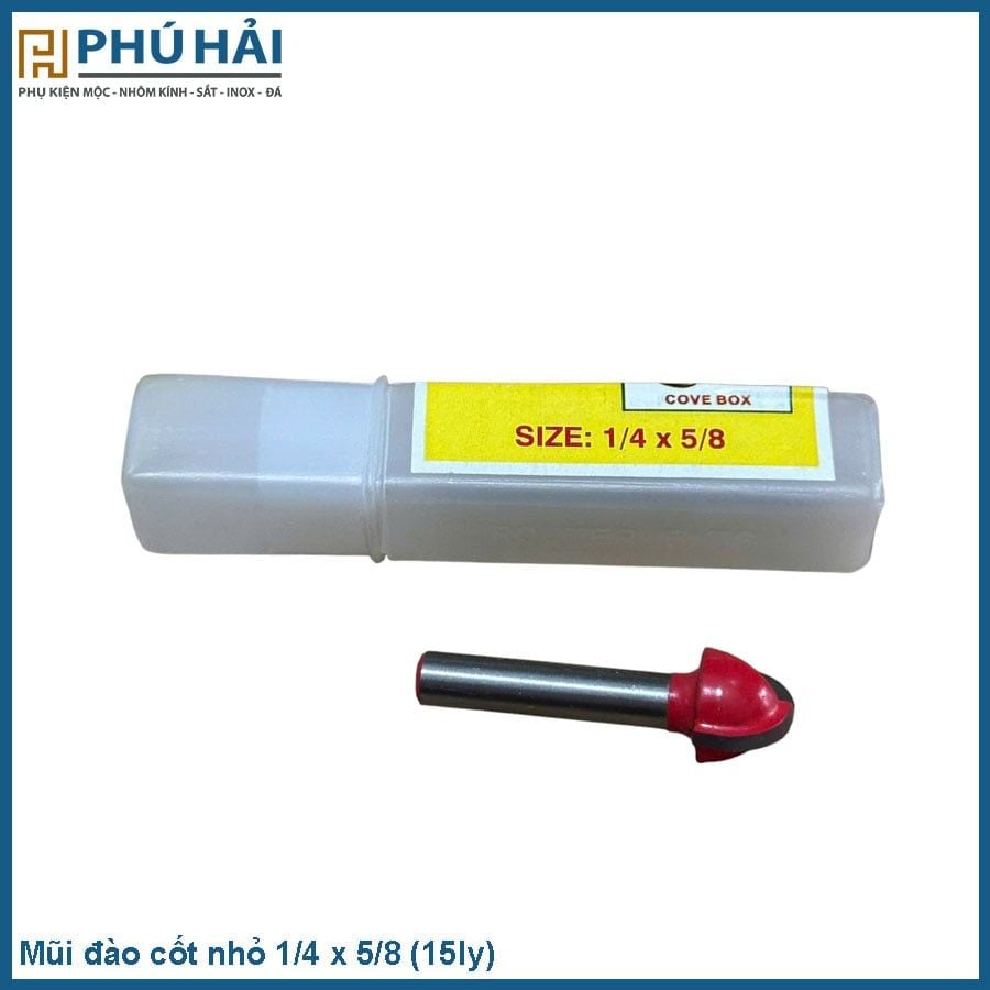  Mũi đào cốt nhỏ 1/4 x 5/8 (15ly) 