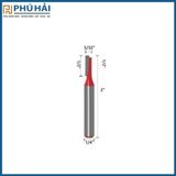  Mũi Router thẳng 1/4 
