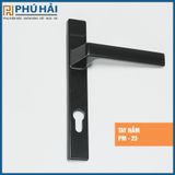  Tay Nắm Khóa Cửa Đi Draho PM-23 Màu Đen, Xám, Bạc, Trắng – Tay Nắm Cửa Nhôm Xingfa 