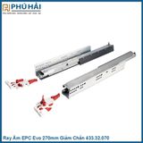  Ray Âm EPC Evo 270mm Giảm Chấn toàn phần Hafele 433.32.070 