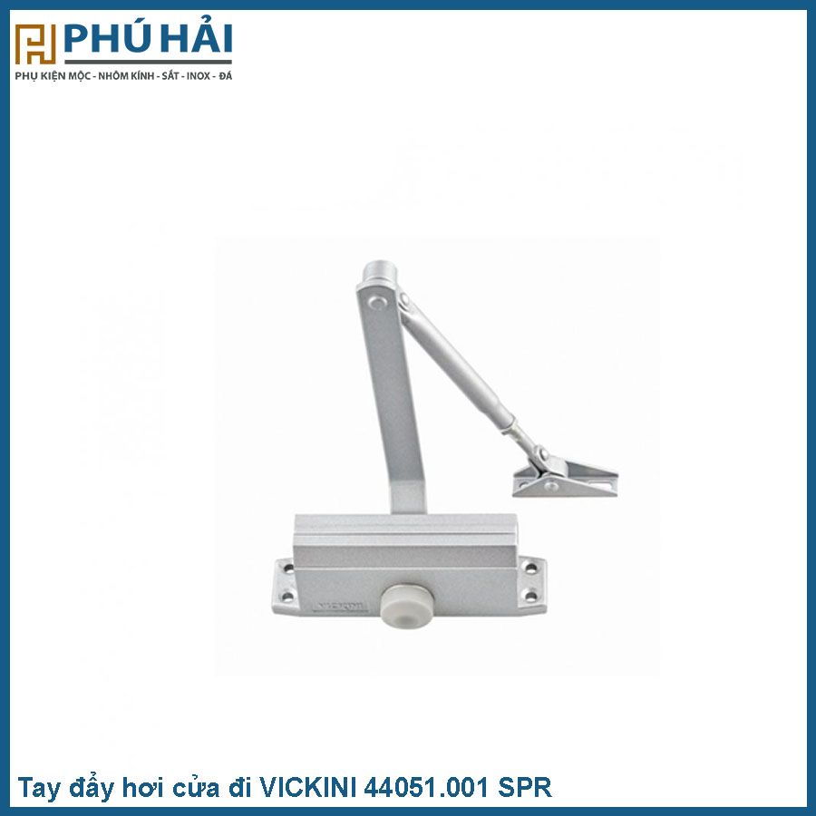  Tay đẩy hơi cửa đi VICKINI 44051.001 SPR bạc sơn 