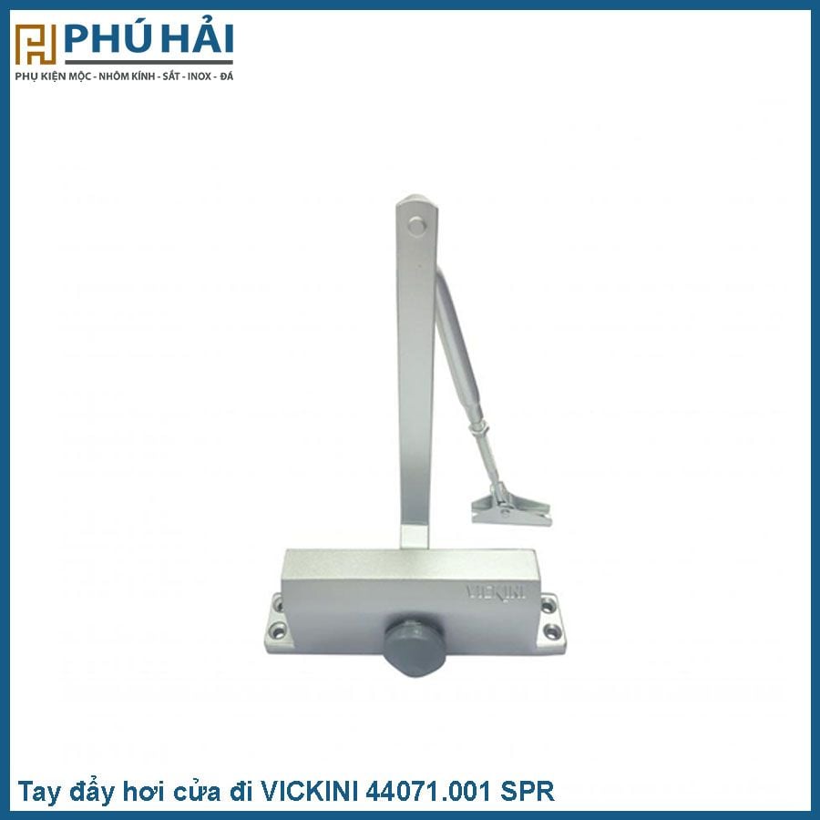  Tay đẩy hơi cửa đi VICKINI 44071.001 SPR bạc sơn 