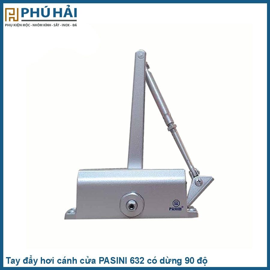  Tay đẩy hơi cánh cửa PASINI 632 có dừng 90 độ 