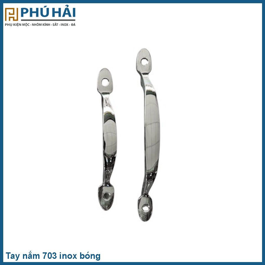  Tay nắm 703 inox bóng 128mm 