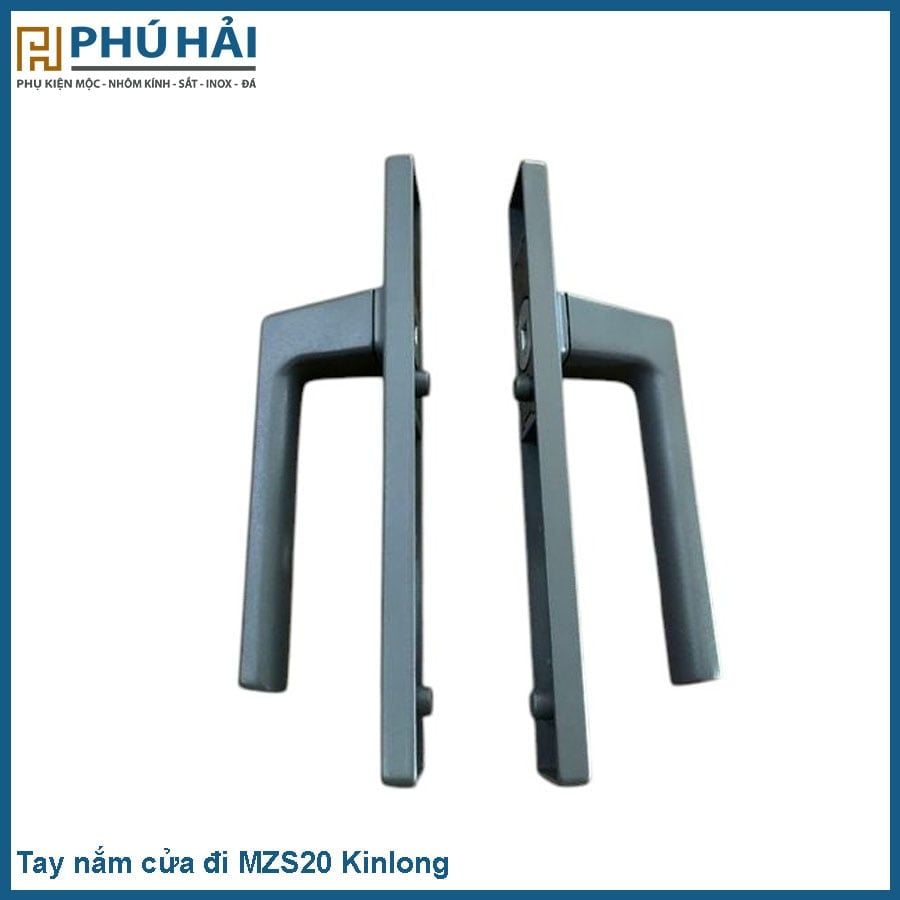  Tay nắm cửa đi XÁM MZS20 Kinlong chính hãng 