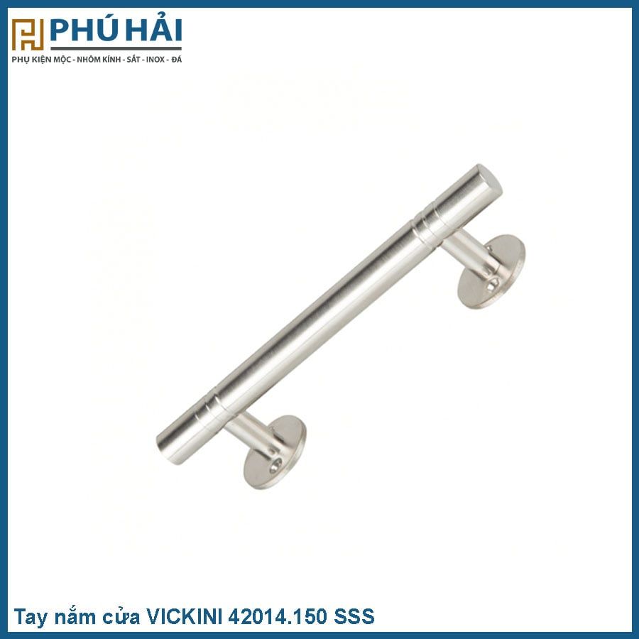  Tay nắm cửa VICKINI 42014.150 SSS inox mờ 