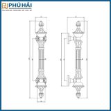  TAY NẮM CỬA VICKINI 42172.001 