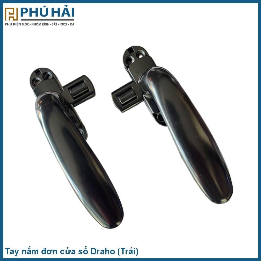  Tay nắm đơn cửa sổ Draho (Trái) 