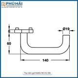  Tay năm gạt Hafele 903.92.586 