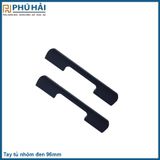  Tay tủ nhôm đen 96mm 
