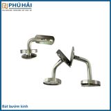  Bát đỡ tay cầu thang 90 độ ( Tay vịn - Kính) 