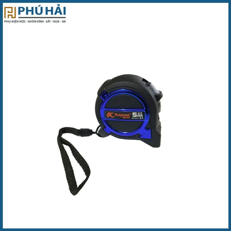  Thước kéo 5M25 ĐEN viền XANH_K2573_12C/H 