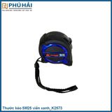  Thước kéo 5M25 ĐEN viền XANH_K2573_12C/H 