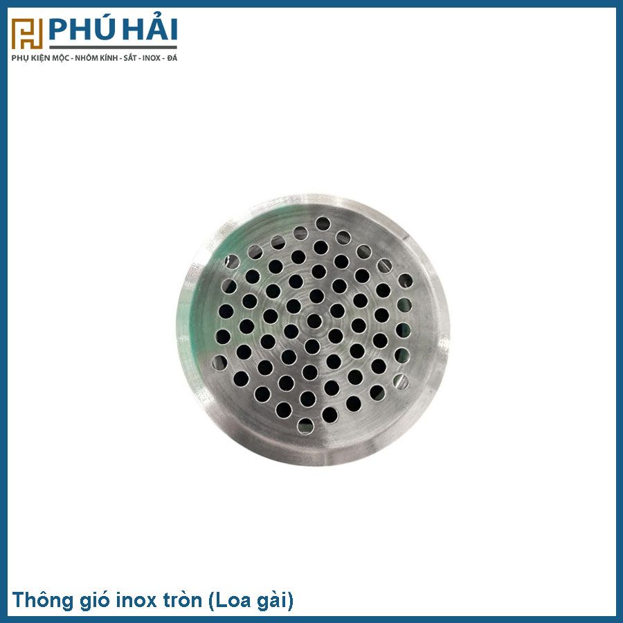  Thông gió inox tròn (Loa gài) (100C/B) 
