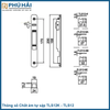  Chốt Sập Bán Tự Động TLS12 Kinlong 