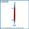 Trụ Cầu Thang Đế Mặt 4mm Inox Tay Đôi Đầu Nhọn