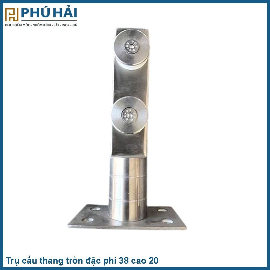  Trụ cầu thang tròn đặc phi 38 cao 20 