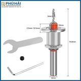  Mũi khoan âm mồi có cữ 4*8 