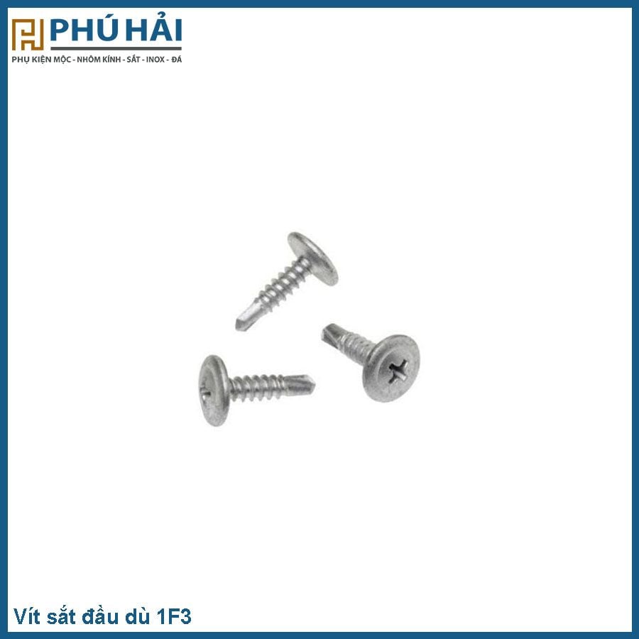  Vít sắt đầu dù 1F3 