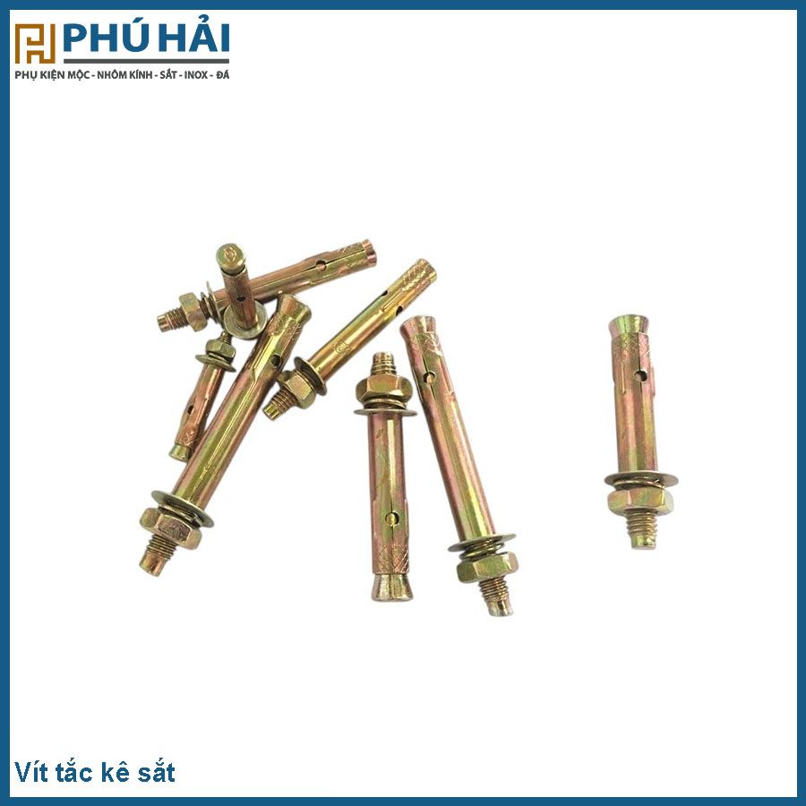  Vít tắc kê sắt 6ly X 3F 