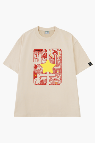 Áo Thun Unisex Sao Vàng 2/9 - O1A209