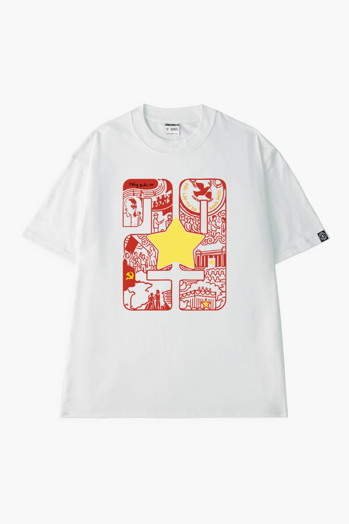 Áo Thun Unisex Sao Vàng 2/9 - O1A209