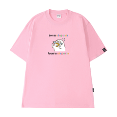 Áo Thun Unisex Born To Công Chúa - O1A232