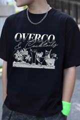 Áo Thun Boxy Cocktaily Overco - O6A40