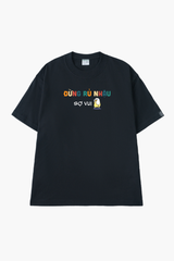 Áo Thun Unisex Đừng Rũ Nhậu Sợ Vui - O1A243